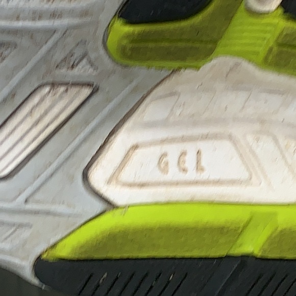 ASICS “GT 1000 2” blue & yellow running shoe sz 6 - Picture 7 of 14